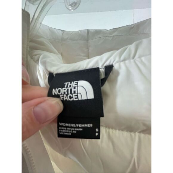The North Face White Camo 550 Down Vest Size S - Picture 7 of 10